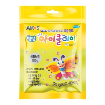 아모스 탱탱 아이클레이 야광 파우치 50g