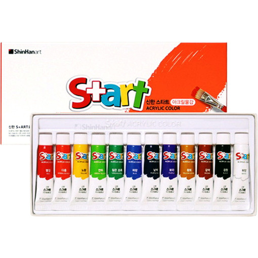 신한아크릴 start 7.5ml 12색