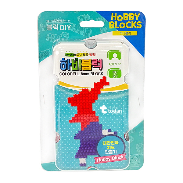 [하비블럭 DIY 만들기] - 대한민국지도